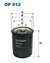 33979e3e-b6cc-11e6-8ff3-0cc47a3200a7 PH 5166 Фильтр масляный FILTRON OP612 NISSAN