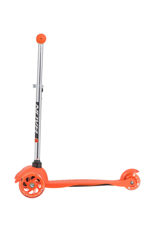 453aff22-6a01-11eb-a28d-04d9f508137a Самокат-кикборд Novatrack Disco-kids Basic (детский, 3 колеса)