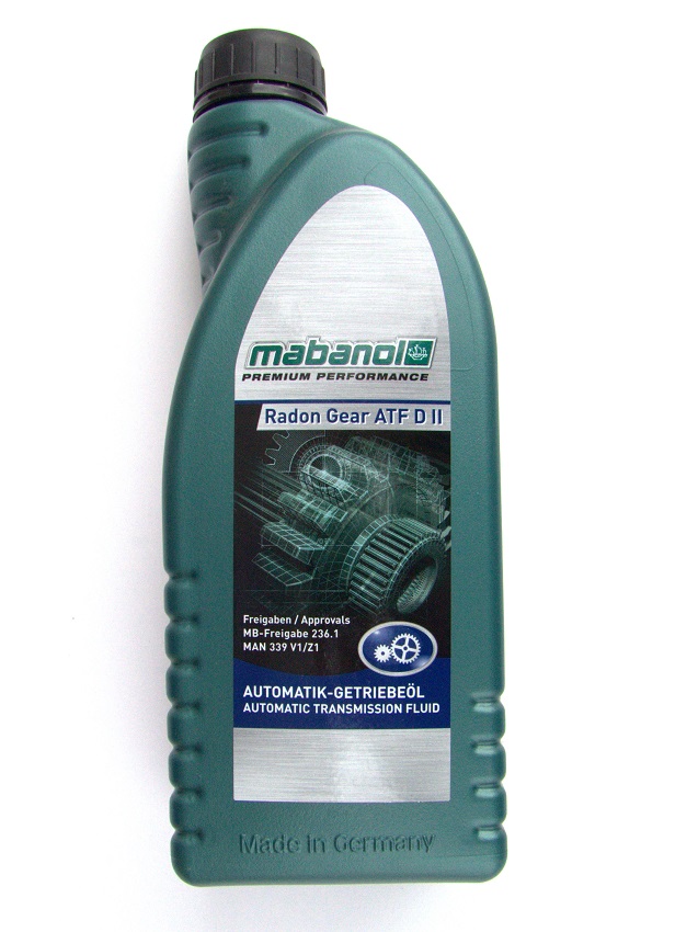 892fcc6a-eff6-11e5-9b7c-0cc47a3200a7 Масло трансмиссионное Mabanol Radon Gear ATF DII для АКПП (1л)