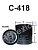 PH 9566 Фильтр масляный RB-Exide C-418=C-004 FORD,MAZDA,VOLVO