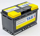 АКБ TAB 6ст-80 обр. EFB STOP&GO