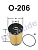 CH 9540ECO Фильтр масляный RB-Exide (0-206) для NISSAN,OPEL,RENAULT
